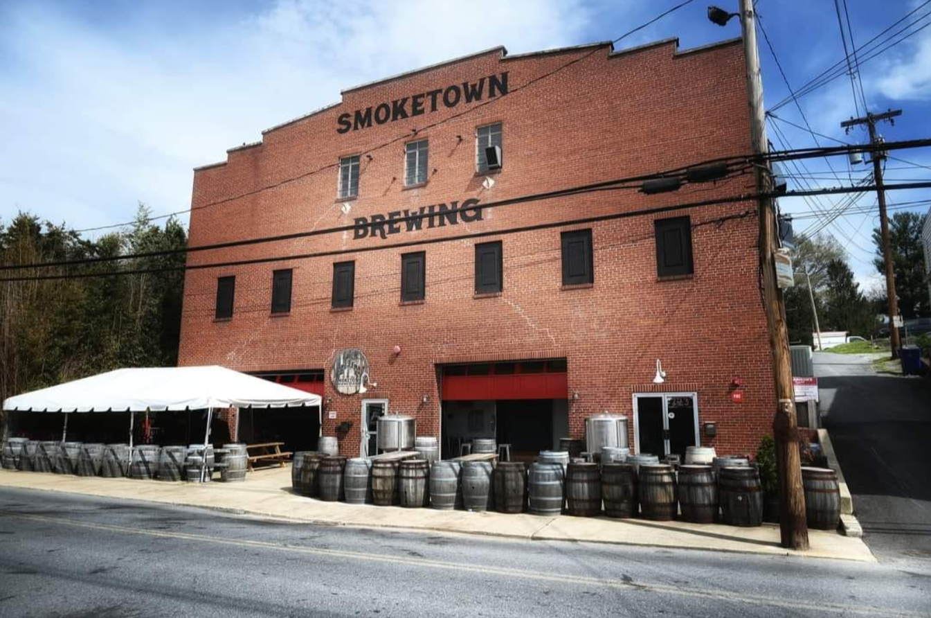 Outside view of Smoketown Brewing