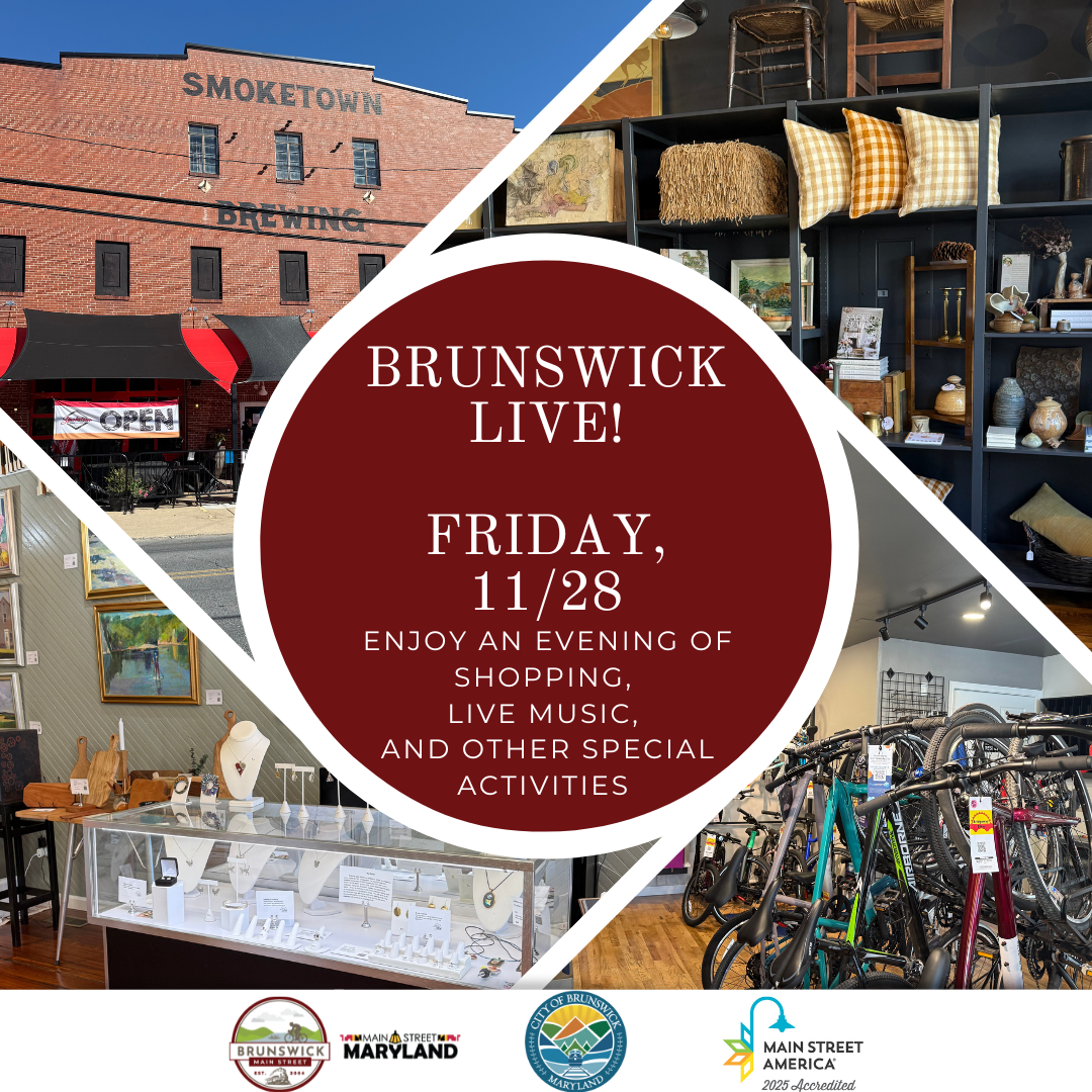 Brunswick Live! graphic and information