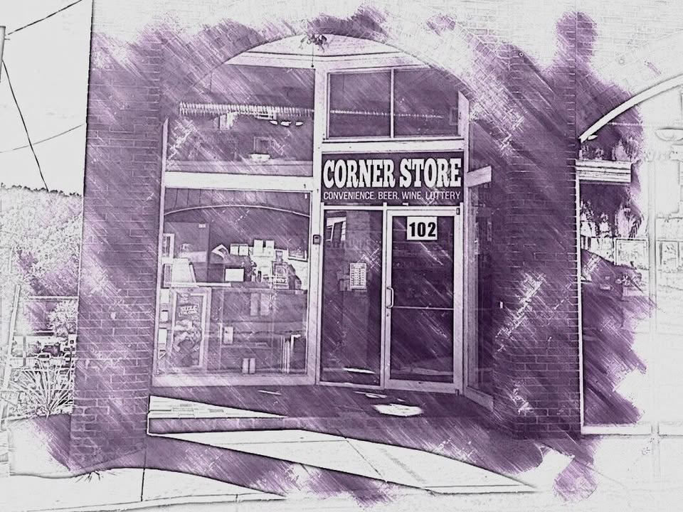 Graphic of Corner Store in Brunswick, Maryland.