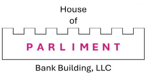 House of Parliment Bank logo for a business in Brunswick, Maryland.